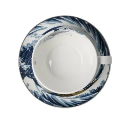 Goebel Tasse mit Untertasse 'Die Welle'