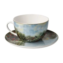 Goebel Tasse mit Untertasse 'Das Künstlerhaus'