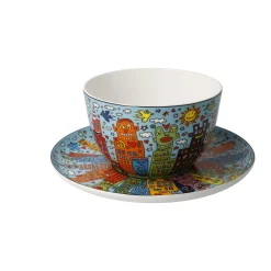Goebel Tasse mit Untertasse 'My NY City Day'