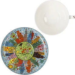 Goebel Tasse mit Untertasse 'My NY City Day'