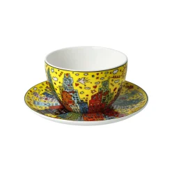 Goebel Tasse mit Untertasse 'New York Sunset'