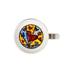 Goebel Teetasse mit Sieb und Deckel 'A New Day'