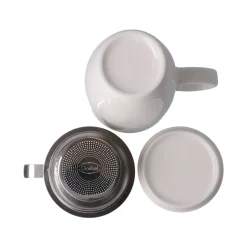 Goebel Teetasse mit Sieb und Deckel 'Traveler'