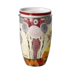 Goebel Teetasse mit Sieb und Deckel 'Soffioni'