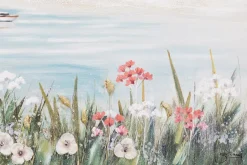 Handbemalter Kunstdruck 'Urlaubsfeeling' 120x60cm