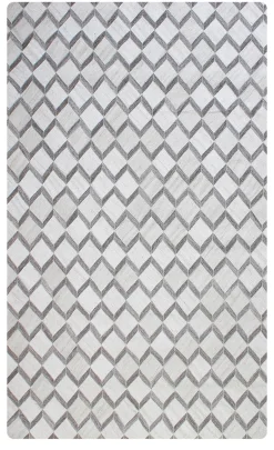 Handgefertigter Teppich 'Sanfte Annäherung' 160x230cm