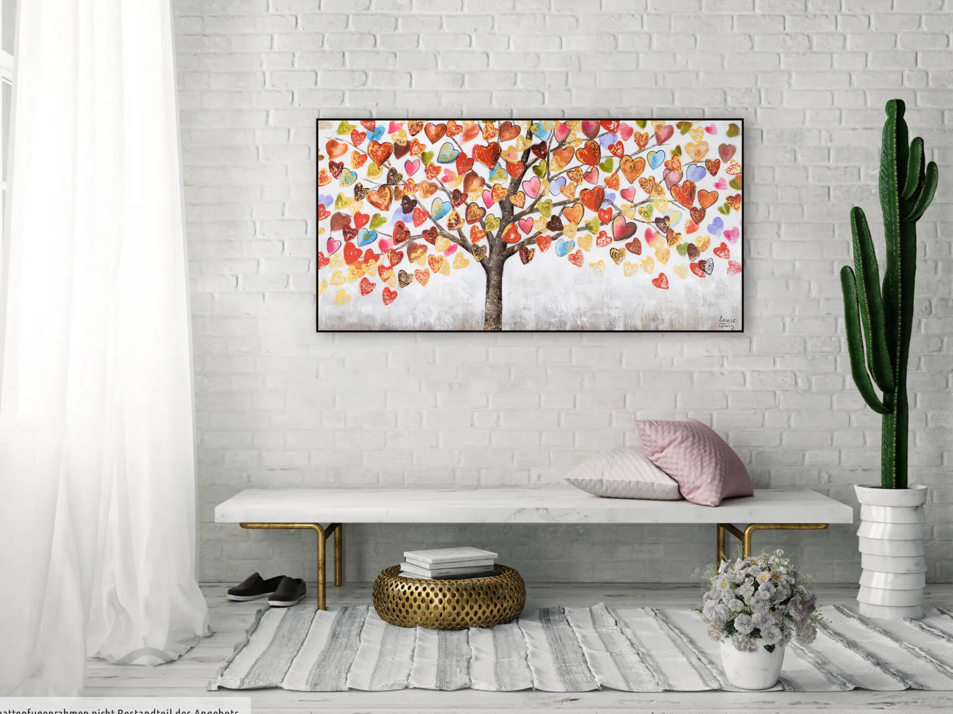 Handgemaltes Gemälde 'A bit of Awesomeness' 120x60cm | inkl. Echtheitszertifikat