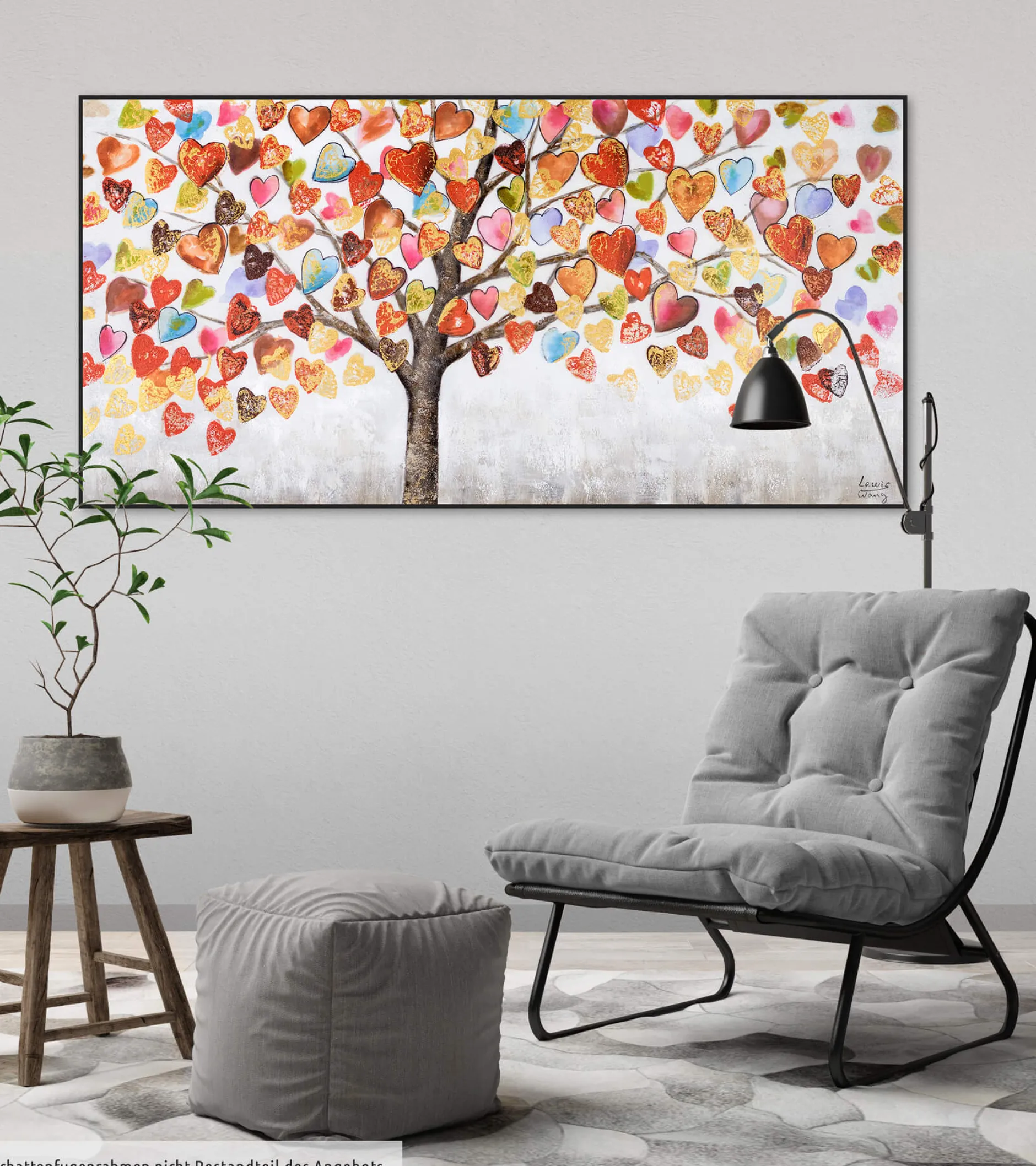 Handgemaltes Gemälde 'A bit of Awesomeness' 120x60cm | inkl. Echtheitszertifikat