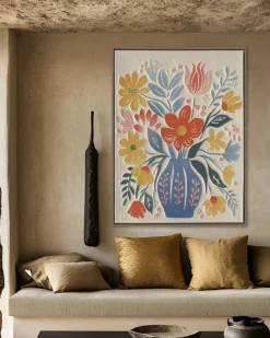 Handgemaltes Gemälde 'A Bouquet's Overture' 60x80cm | inkl. Echtheitszertifikat