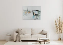 Handgemaltes Gemälde 'Abstractionist Landscape' 100x75cm | inkl. Echtheitszertifikat