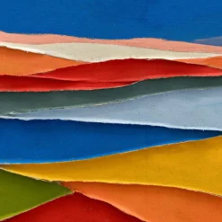 Handgemaltes Gemälde 'Abstrakter Horizont' | Echtheitszertifikat inklusive