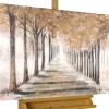 Handgemaltes Gemälde 'Allee der Träume' 100x75cm | inkl. Echtheitszertifikat