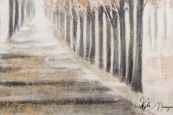 Handgemaltes Gemälde 'Allee der Träume' 100x75cm | inkl. Echtheitszertifikat