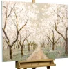 Handgemaltes Gemälde 'Allee voller Blüten' 100x75cm | inkl. Echtheitszertifikat