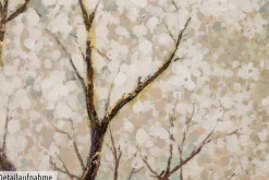 Handgemaltes Gemälde 'Allee voller Blüten' 100x75cm | inkl. Echtheitszertifikat