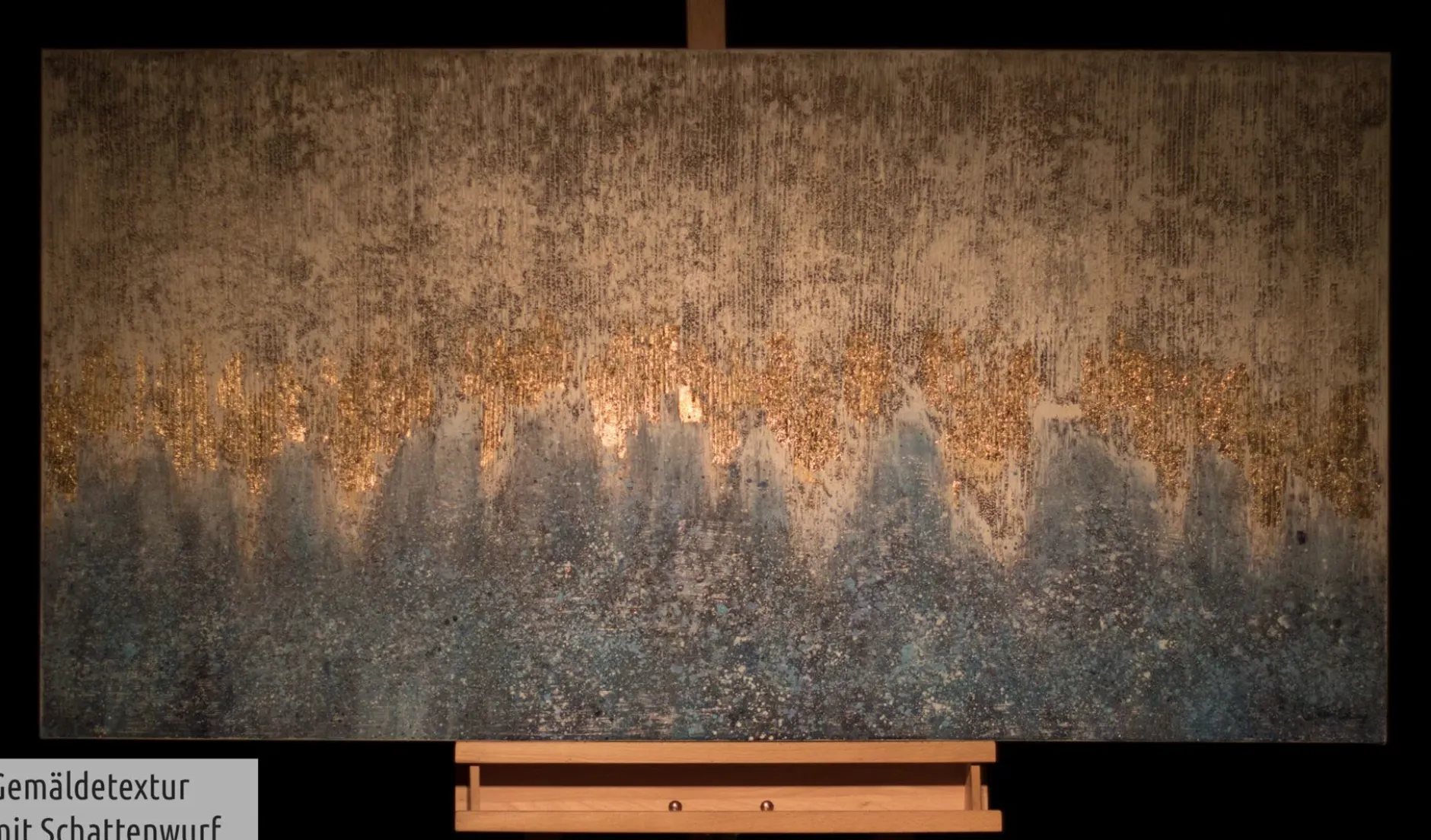 Handgemaltes Gemälde 'Ambivalenz' 140x70cm | inkl. Echtheitszertifikat