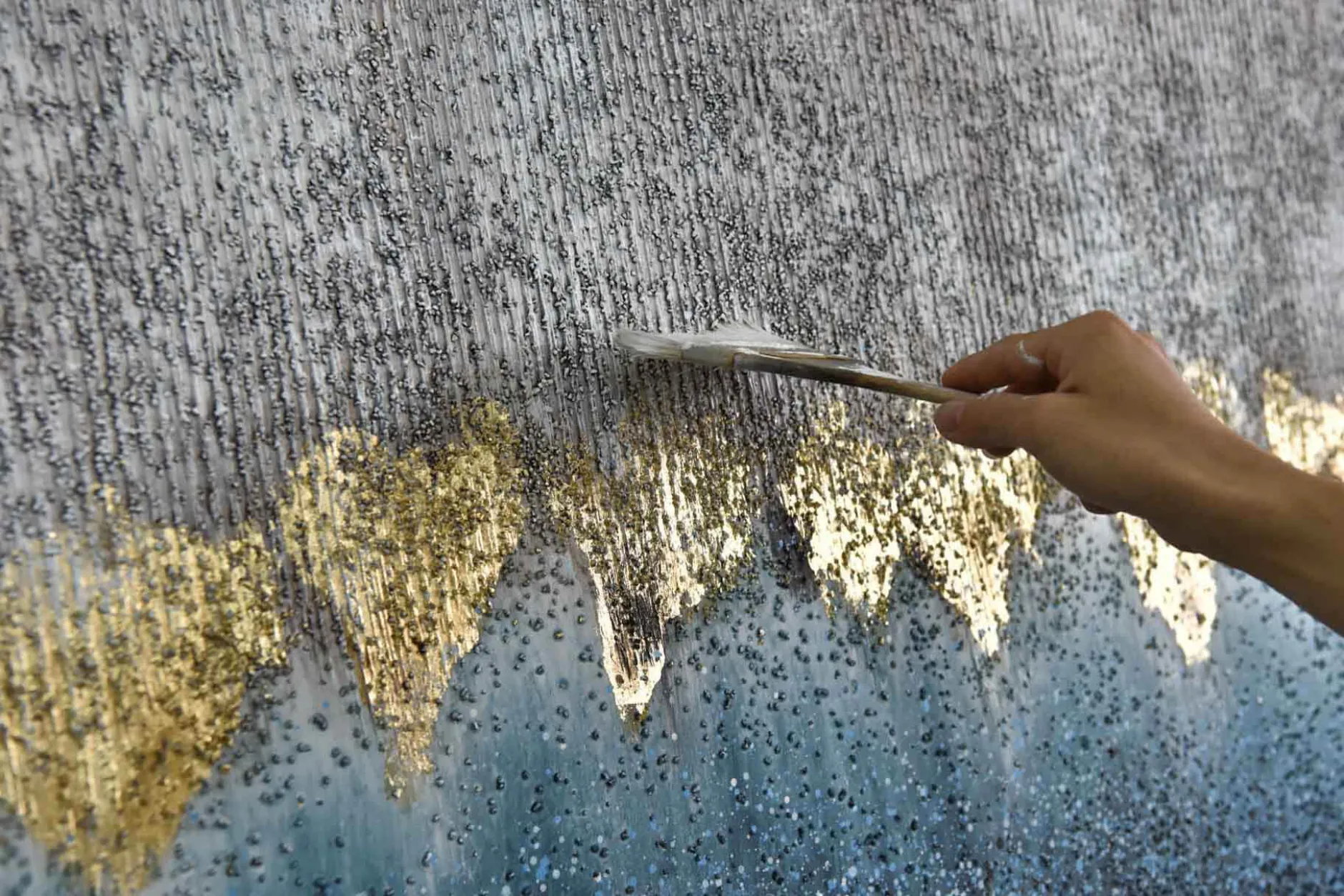 Handgemaltes Gemälde 'Ambivalenz' 140x70cm | inkl. Echtheitszertifikat