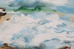 Handgemaltes Gemälde 'An der Côte d'Azur' 60x60cm | inkl. Echtheitszertifikat