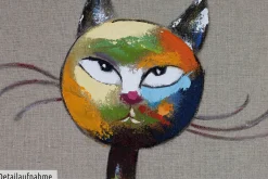 Handgemaltes Gemälde 'Aristocat' 60x80cm | inkl. Echtheitszertifikat