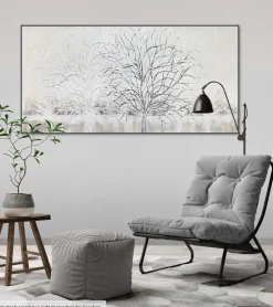 Handgemaltes Gemälde 'Aufgebäumt' 120x60cm | inkl. Echtheitszertifikat