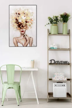 Handgemaltes Gemälde 'Autumn's Muse' 60x90cm | inkl. Echtheitszertifikat