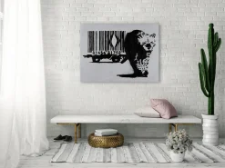 Handgemaltes Gemälde 'Banksy's Escaped' 75x100cm | inkl. Echtheitszertifikat