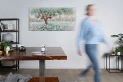 Handgemaltes Gemälde 'Baumflüstern' 140x70cm | inkl. Echtheitszertifikat