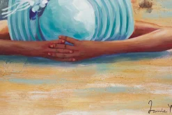 Handgemaltes Gemälde 'Beach Beauty' 60x90cm | inkl. Echtheitszertifikat