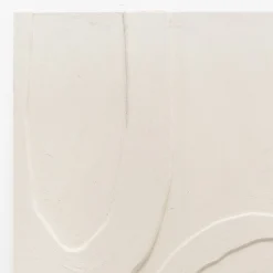 Handgemaltes Gemälde 'Beige Gelassenheit' | Echtheitszertifikat inklusive