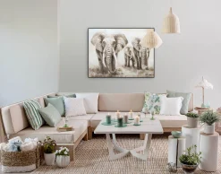 Handgemaltes Gemälde 'Big Family' 100x75cm | inkl. Echtheitszertifikat