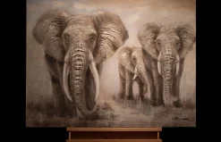 Handgemaltes Gemälde 'Big Family' 100x75cm | inkl. Echtheitszertifikat