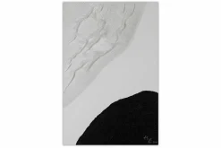 Handgemaltes Gemälde 'Black and white Passage' 60x90cm | inkl. Echtheitszertifikat