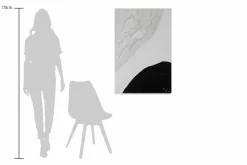 Handgemaltes Gemälde 'Black and white Passage' 60x90cm | inkl. Echtheitszertifikat