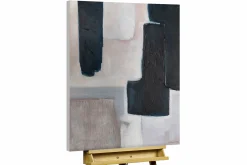 Handgemaltes Gemälde 'Black to Dunes' 75x100cm | inkl. Echtheitszertifikat
