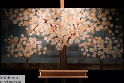 Handgemaltes Gemälde 'Blaue Melancholie' 140x70cm | inkl. Echtheitszertifikat