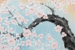 Handgemaltes Gemälde 'Blühender Anfang' 120x60cm | inkl. Echtheitszertifikat