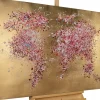 Handgemaltes Gemälde 'Blühende Welt' 120x80cm | inkl. Echtheitszertifikat