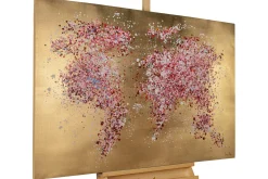 Handgemaltes Gemälde 'Blühende Welt' 120x80cm | inkl. Echtheitszertifikat