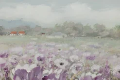 Handgemaltes Gemälde 'Blühender Sommer' 150x50cm | inkl. Echtheitszertifikat