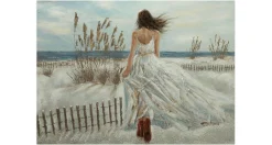 Handgemaltes Gemälde 'Blick zum Horizont' 100x70cm | inkl. Echtheitszertifikat