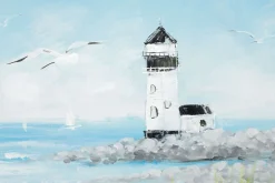 Handgemaltes Gemälde 'Blick zum Meer' 90x60cm | inkl. Echtheitszertifikat