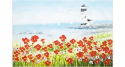 Handgemaltes Gemälde 'Blick zum Meer' 90x60cm | inkl. Echtheitszertifikat