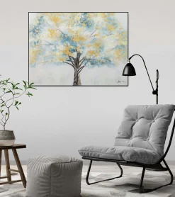 Handgemaltes Gemälde 'Blooming Giant' 100x75cm | inkl. Echtheitszertifikat
