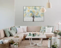 Handgemaltes Gemälde 'Blooming Giant' 100x75cm | inkl. Echtheitszertifikat
