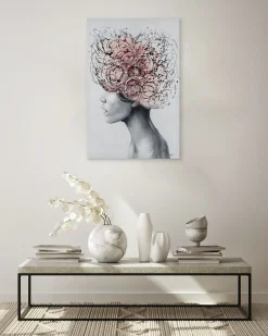 Handgemaltes Gemälde 'Blossom of Thought' 60x90cm | inkl. Echtheitszertifikat