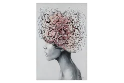 Handgemaltes Gemälde 'Blossom of Thought' 60x90cm | inkl. Echtheitszertifikat