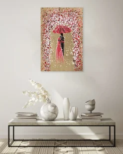 Handgemaltes Gemälde 'Blossoming of the Senses' 60x90cm | inkl. Echtheitszertifikat