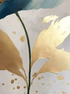 Handgemaltes Gemälde 'Blüte nach der Stille' | Echtheitszertifikat inklusive