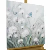 Handgemaltes Gemälde 'Blütenschimmer' 60x60cm | inkl. Echtheitszertifikat