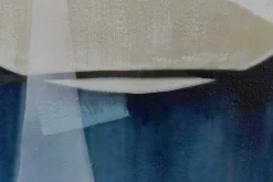 Handgemaltes Gemälde 'Blue Interplay' 75x100cm | inkl. Echtheitszertifikat